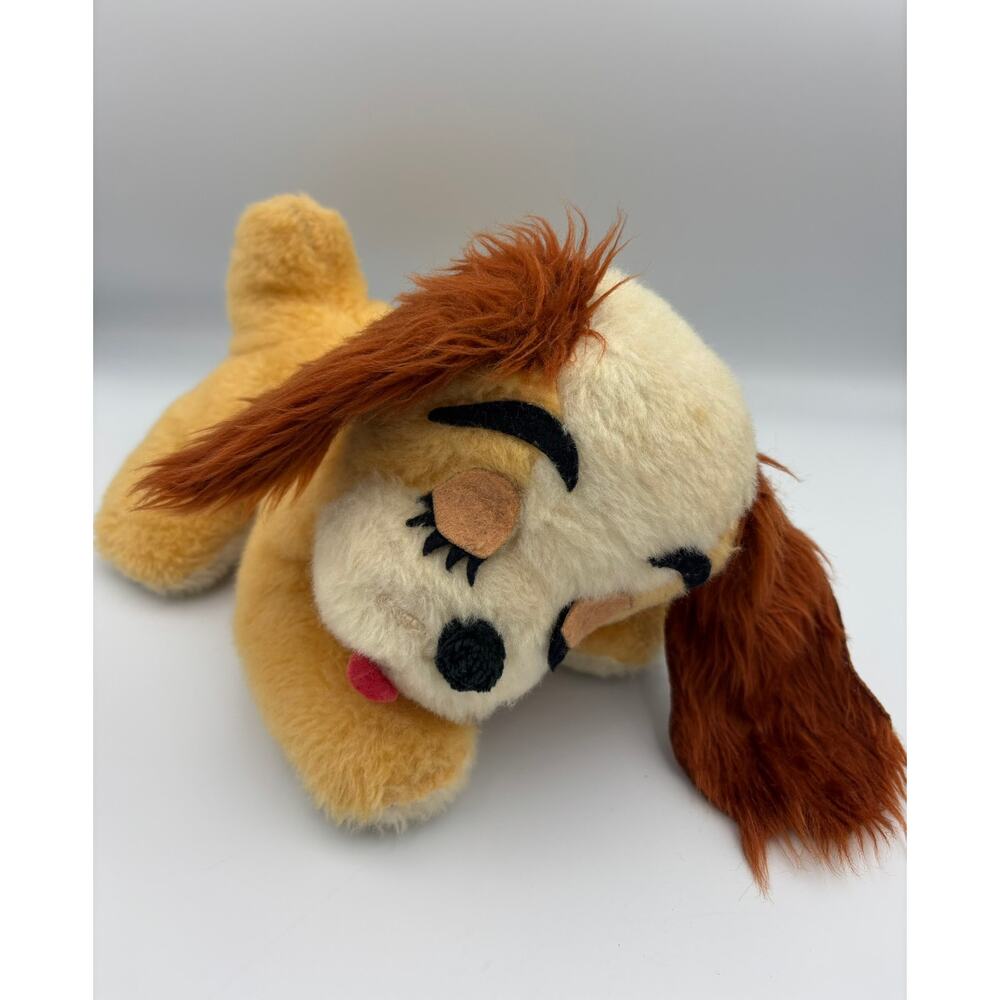 Vintage Walt Disney Lady from Lady and the Tramp Plush Stuffed Animal Pre Loved
